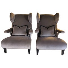 Vintage 1940s "Bergere" Armchairs