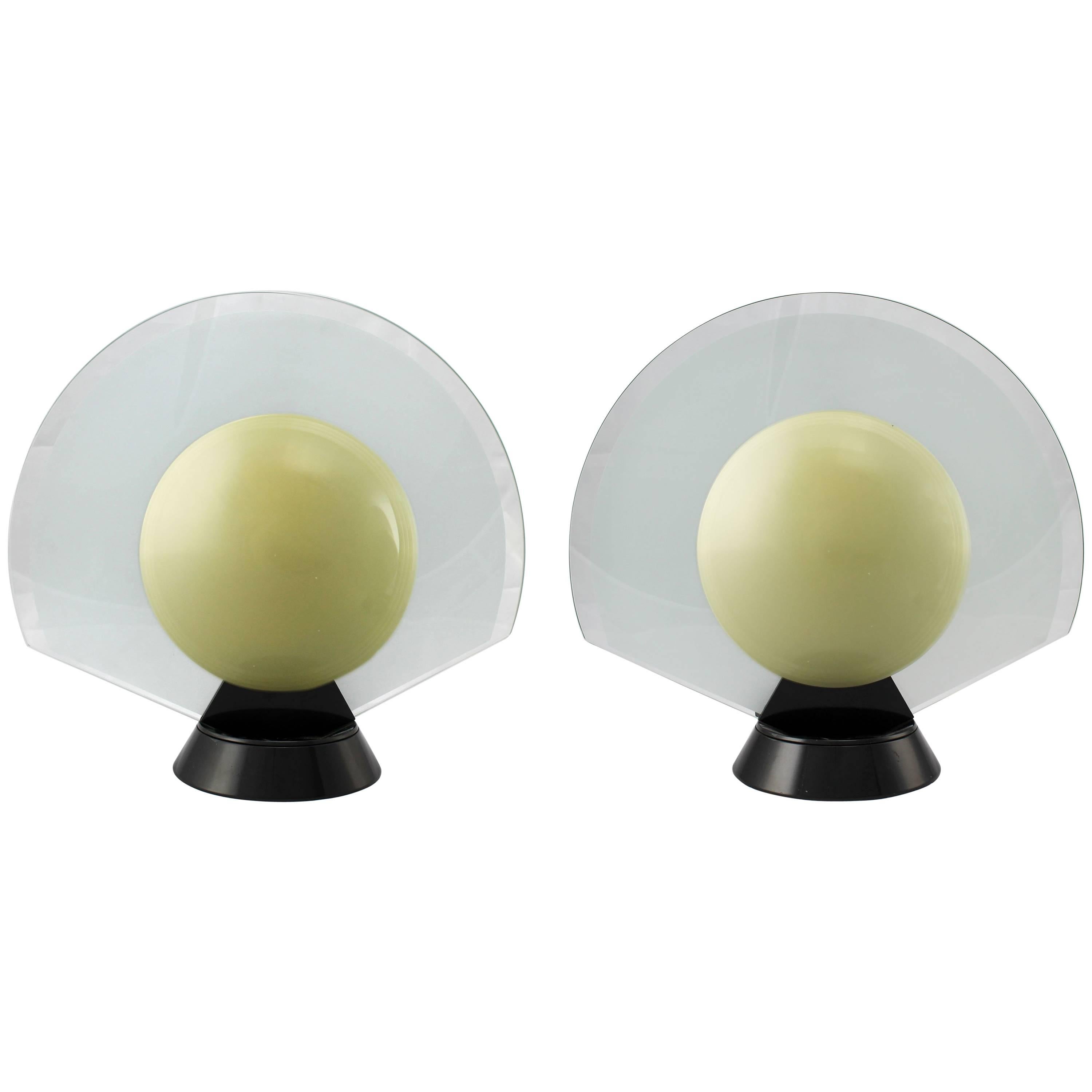 Vintage Pair Tikal 1555 Table Lamps by Pier Giuseppe Ramella for Flos-Arteluce  For Sale at 1stDibs | flos lamp