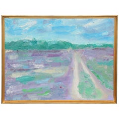 Small Impressionist Painting Signed Per Baagoe, 1960s