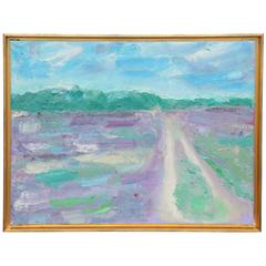 Small Impressionist Painting Signed Per Baagoe, Late 19th Century 8