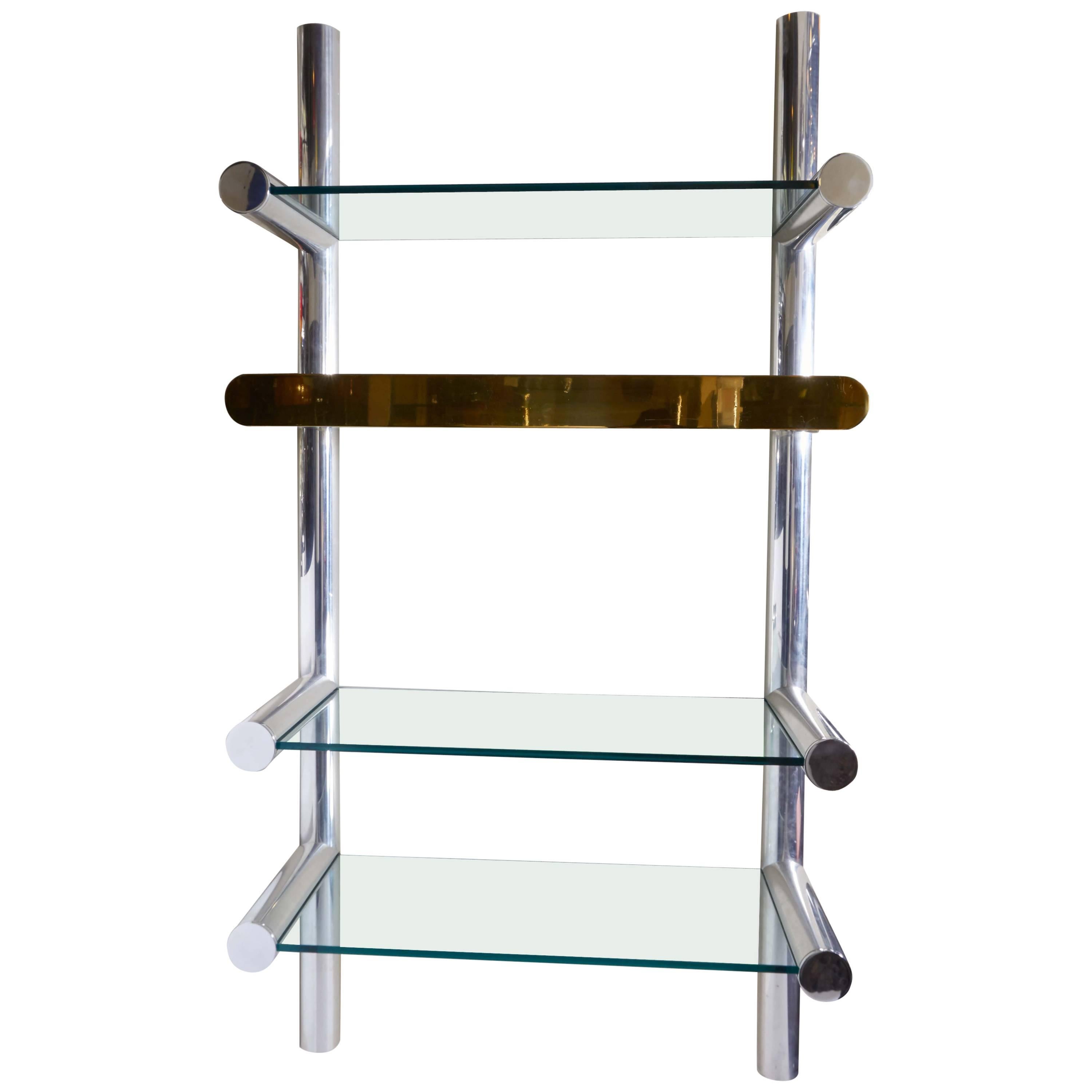 Janet Schwietzer 'Orba' Illuminated Wall Shelving Unit for Pace