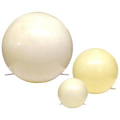 Set of Paul Mayen Globe Lamps for Habitat International