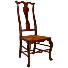 Antique Maple Queen Anne Side Chair