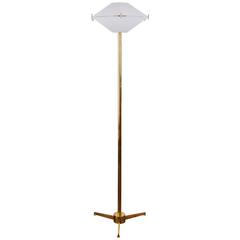 Brass Floor Lamp in the style of Arredoluce 12
