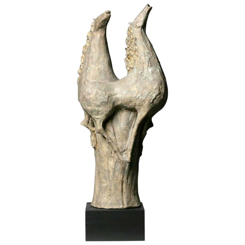 Plaster Animal Sculptures - 55 For Sale at 1stDibs
