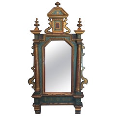 Hand-Painted 19th Century Venetian Mirror