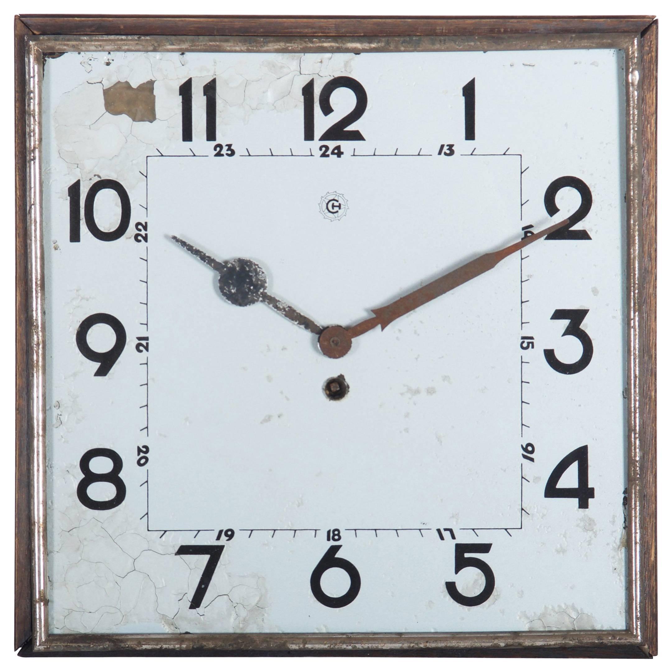 Big Kienzle Bauhaus Wall Clock from the 1930s