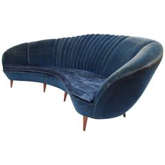 Impressive Mid-Century Sculptural Sofa in the Manner of Gilbert Rohde