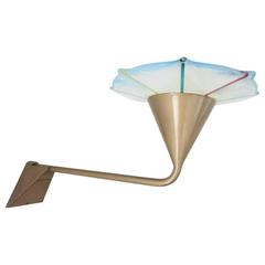 Italian Multicolor Murano Glass Sconces by Leucos 9