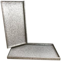 Vintage Zinc Galvanized Tray Trough