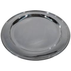 Tiffany Deep and Heavy Sterling Silver Tray 10