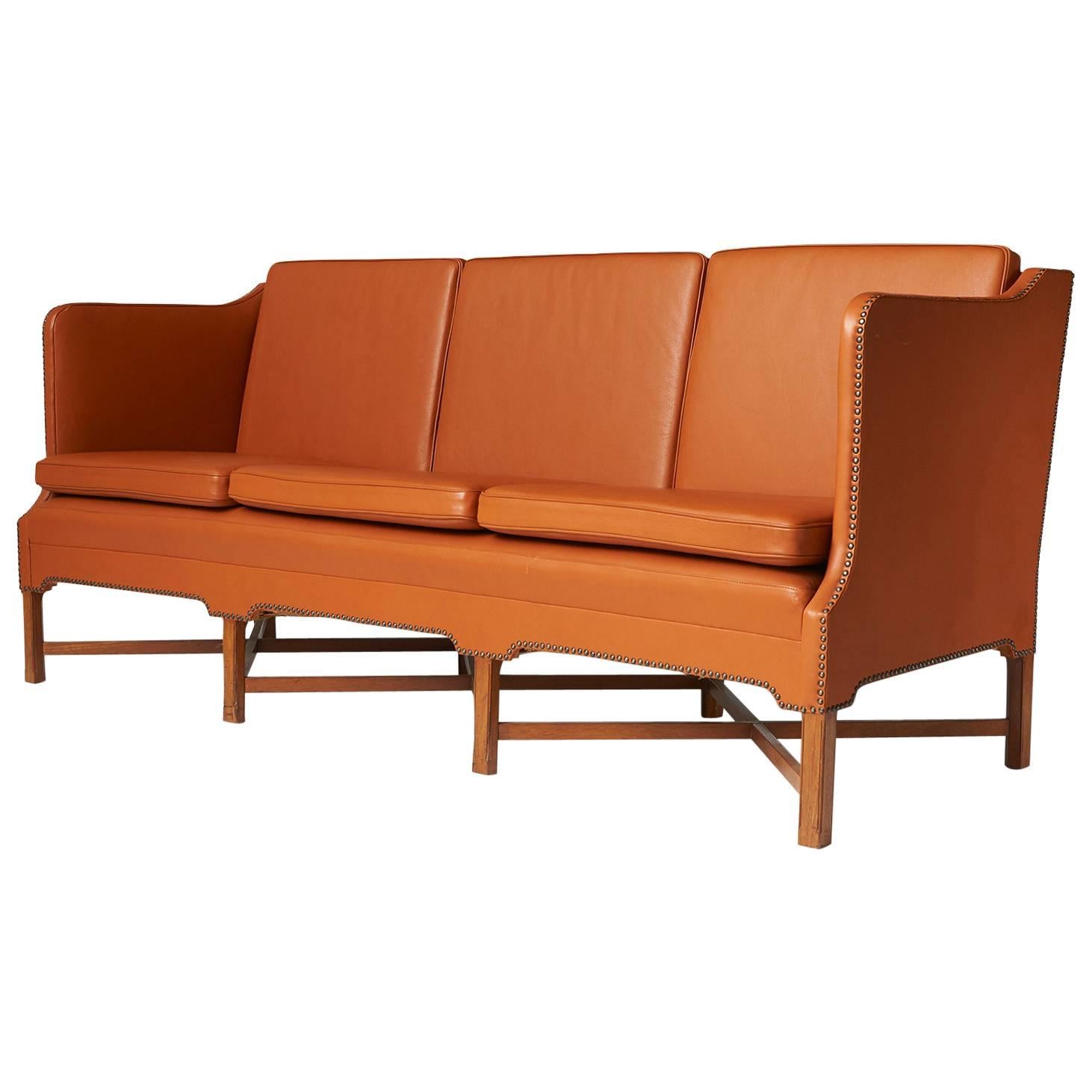 Kaare Klint Sofa Model #4118 by Rud Rasmussen