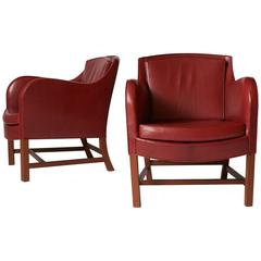 Pair of Kaare Klint "Mix' Chairs 12