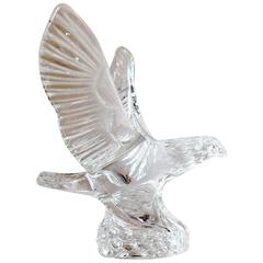 Retro Waterford Crystal Eagle Figurine