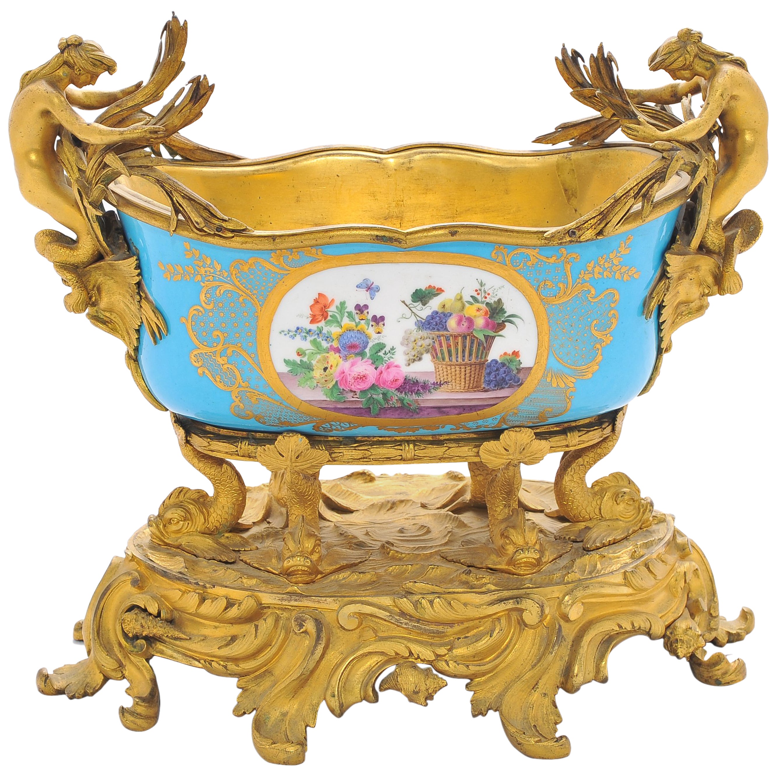 Large 19th Century Sevres Vase For Sale at 1stDibs