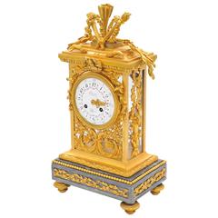 'Deniere' 19th Century Louis XVI style Mantel Clock