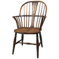 East Anglian Bow Back Windsor Armchair