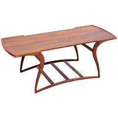 Rare and Signed Richard Tannen Studio Craft Coffee Table 11