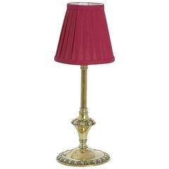 Vintage Small Brass Table Lamp