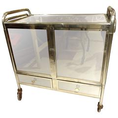 Vintage 1950s French Drinks Trolley