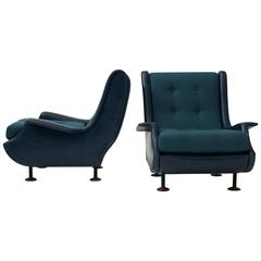 Pair of Regent Chairs by Marco Zanuso
