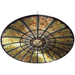 American Stained and Leaded Glass Dome