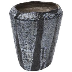 Mid-Century Studio Ceramic Glazed Vase or Vessel 4