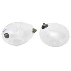 Pair of Studio One of a Kind Glass Boob /Breast Sculptures 9