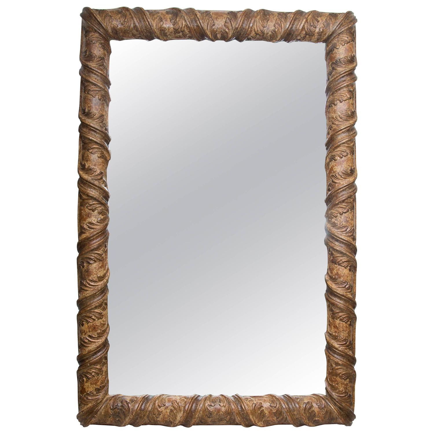 anglo indian hand carved rectangular wall mirror for sale at 1stdibs anglo indian hand carved rectangular wall mirror for sale at 1stdibs