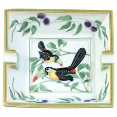 Hermès Porcelain "Toucan" Ashtray 8