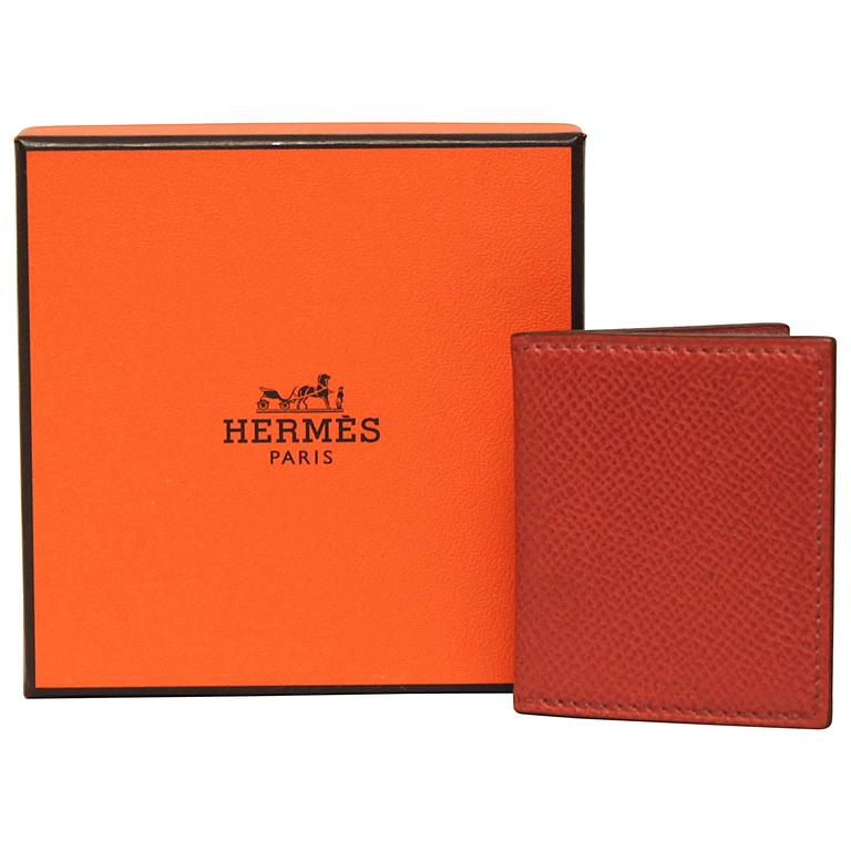 Hermès Leather Pocket Photo Frame at 1stDibs