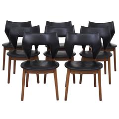 Tove & Edvard Kindt Larsen Eight Dining Chairs 11