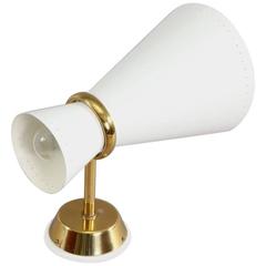 Charming Wall Sconce Attributed to Stilnovo, Italy, 1950 1