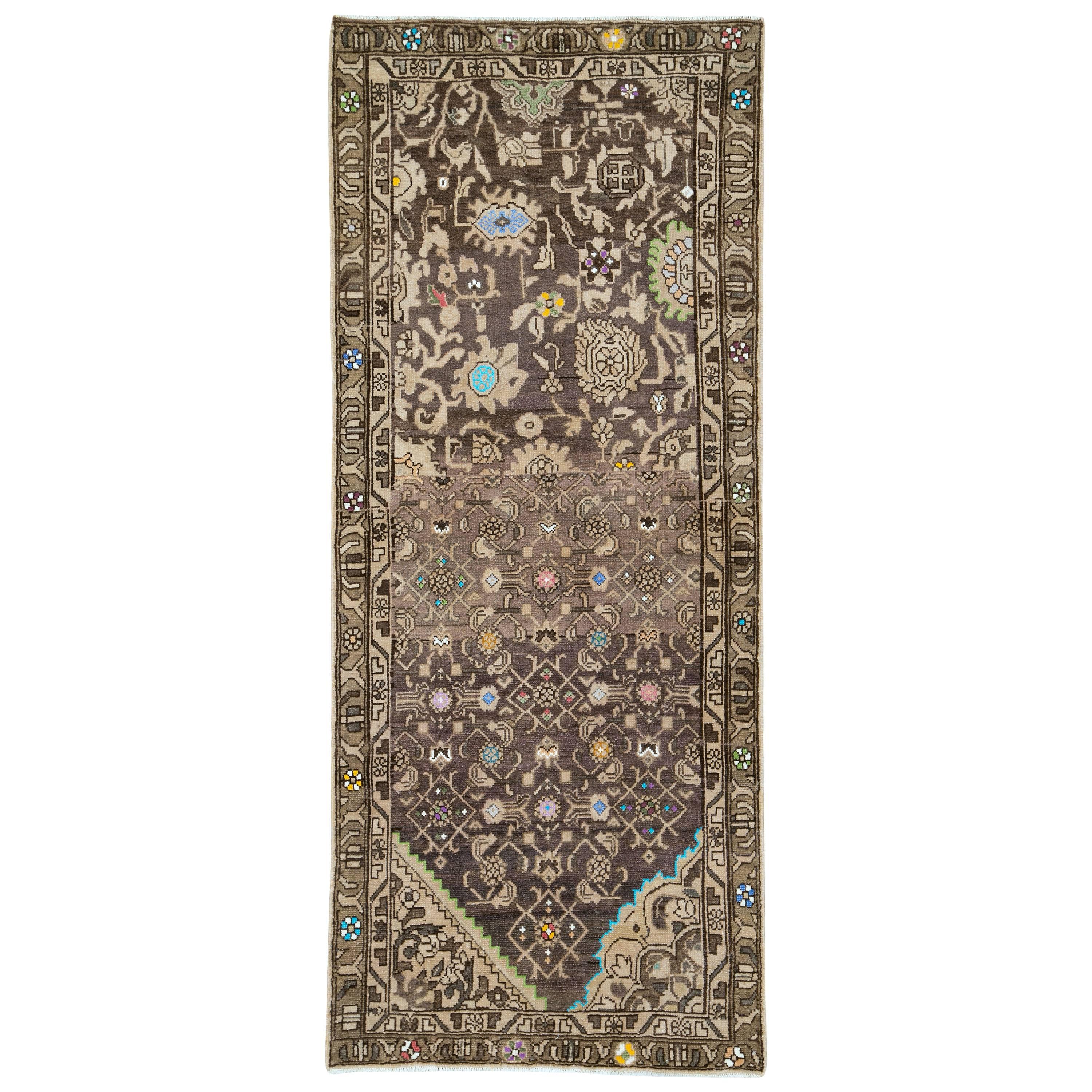 Tapis persan vintage Malayer en vente