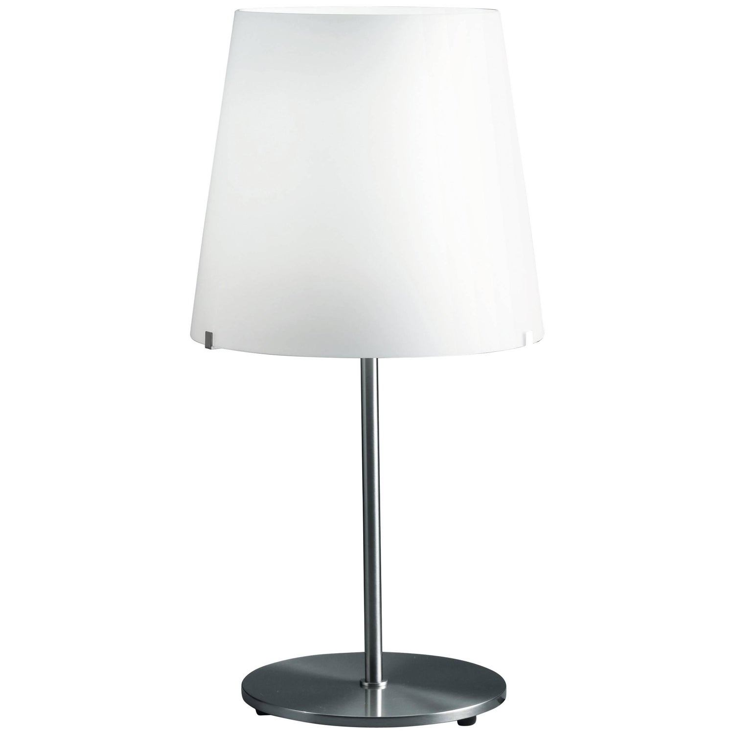 Fontana Arte 3247TA Small Table Lamp in White Frosted Blown Glass For Sale  at 1stDibs