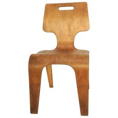 Toy Labs Plywood Child Chair, USA, 1950s 3