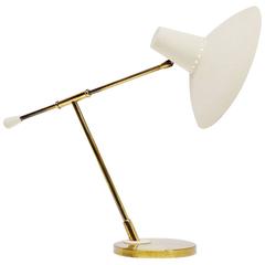 French Desk Lamp Pierre Guariche Style, 1950