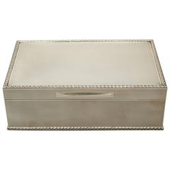 1976 Sterling Silver Jewelry Box by Mappin & Webb Ltd