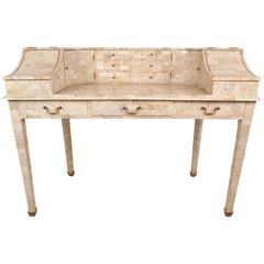 Mid-Century Modern Writing Desk in Tessellated Stone by Maitland-Smith 7