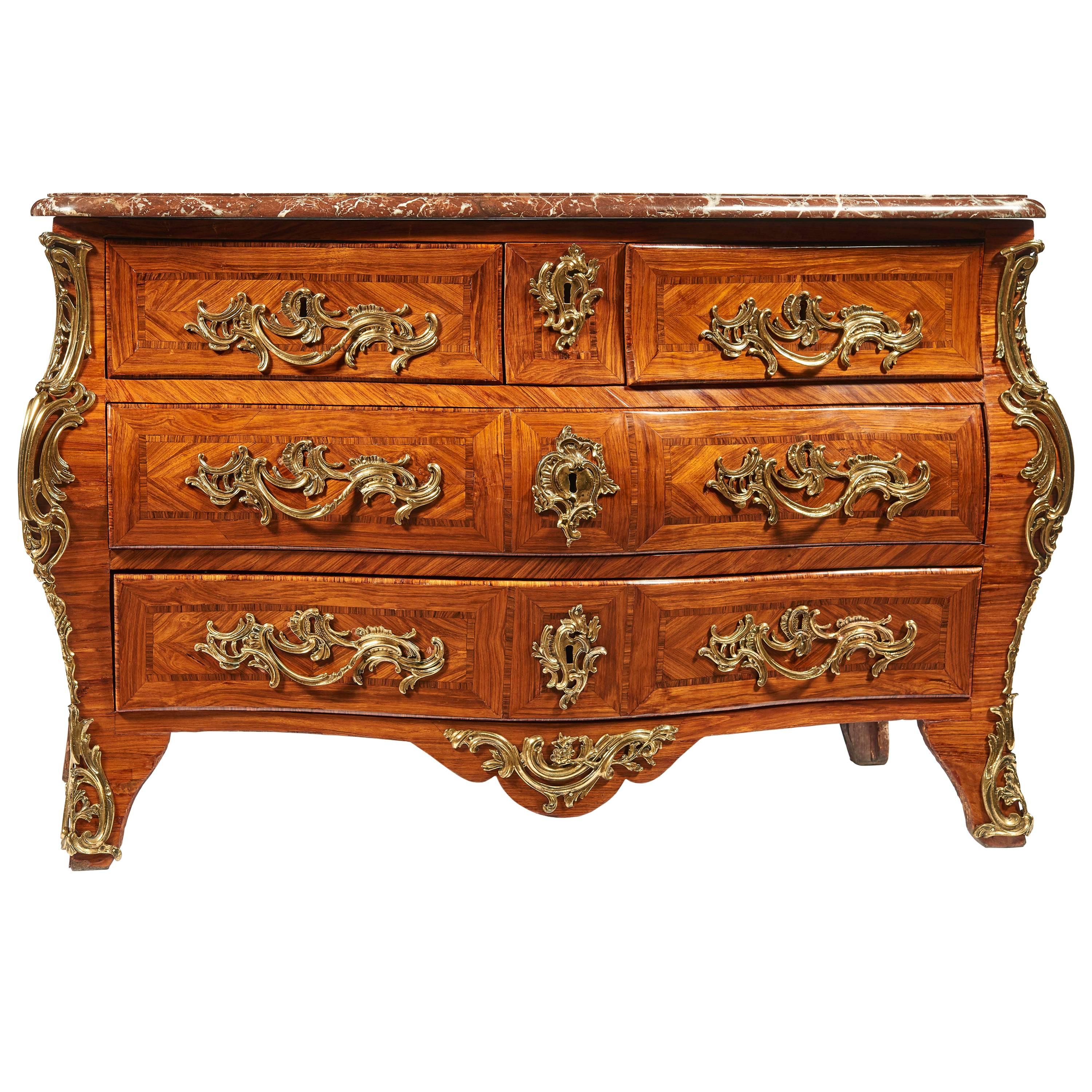 Commode Tombeau Stamped by Jean Charles Ellaume For Sale