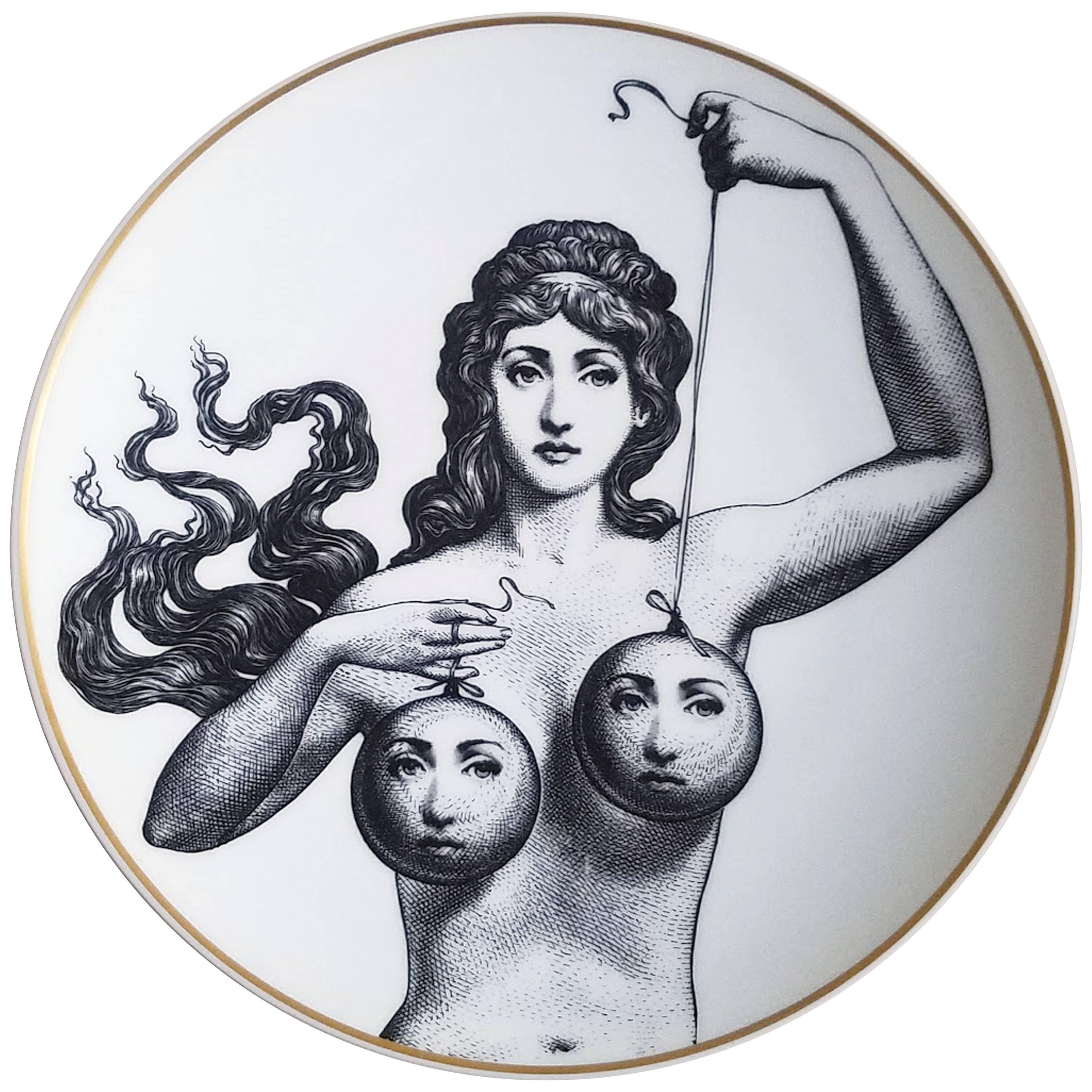Rosenthal Fornasetti Temi E Variazioni Motiv 17 Porcelain Plate