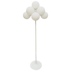 White Floor Lamp by Lightolier 2