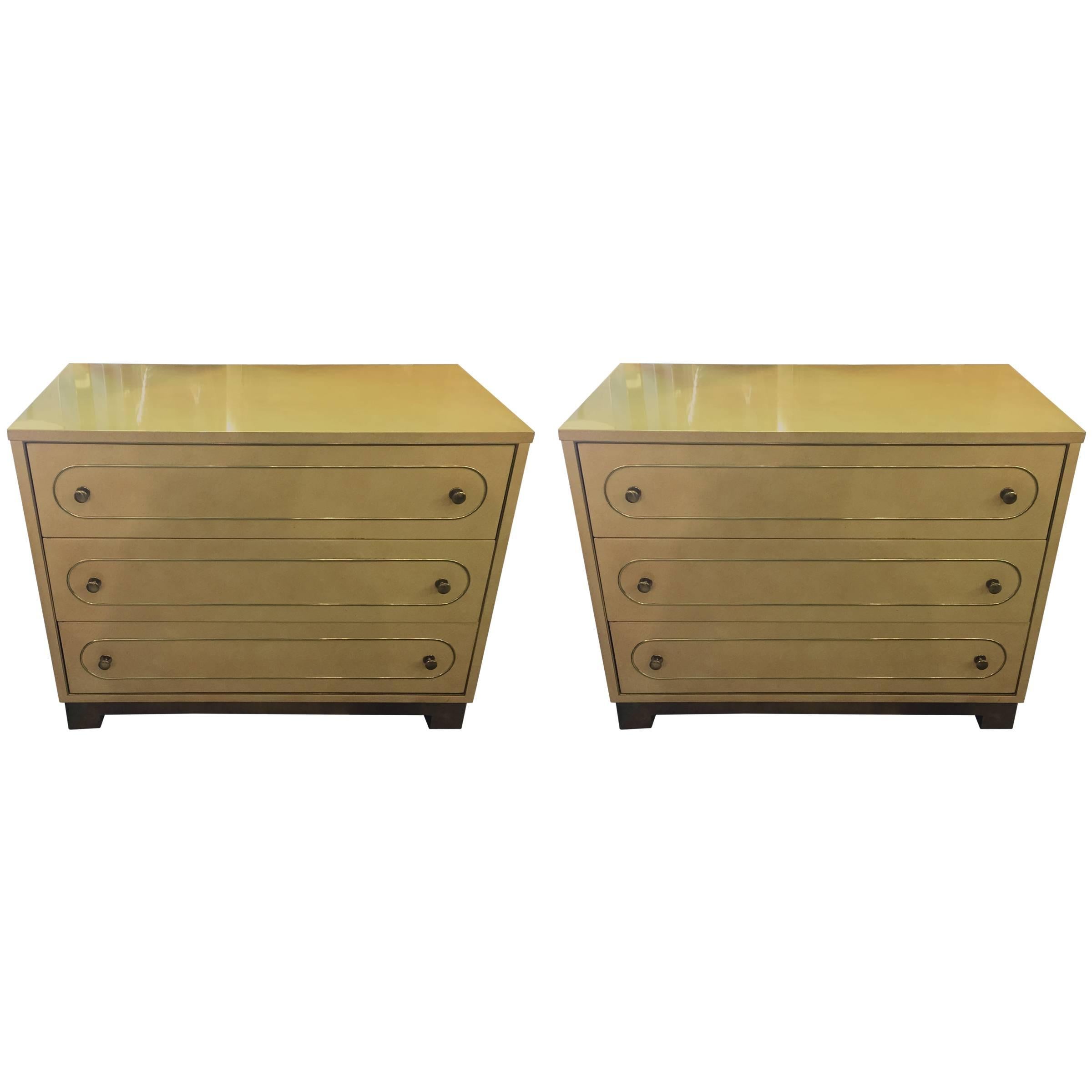 Pair of Romweber Chest of Drawers
