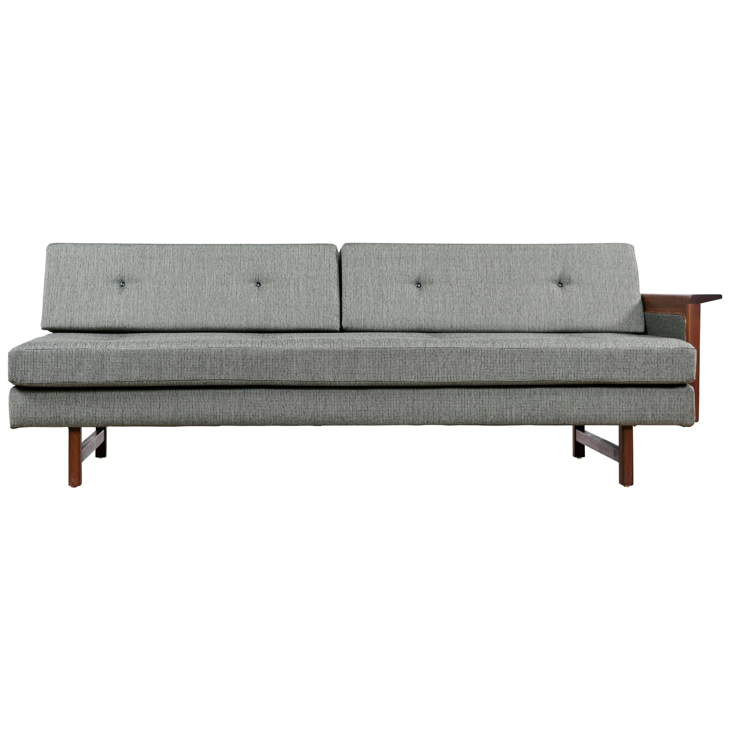 Restored One Arm Mid-Century Modern Sofa