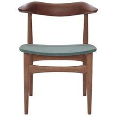 Knud Faerch Cowhorn Chair, Denmark, 1960s 2