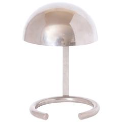 Jacques Adnet French Mid-Century Machine Age Art Deco Lamp 9