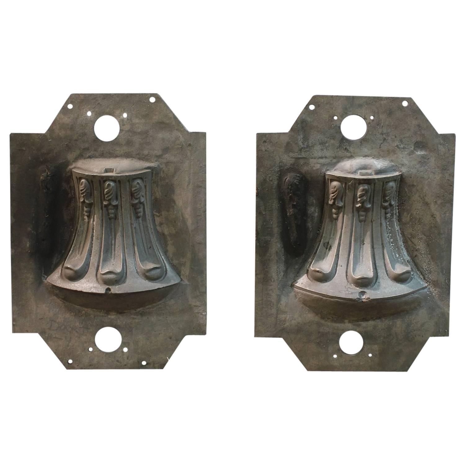 Antique American Industrial Metal Molds For Sale