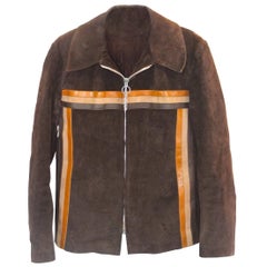 Vintage Pierre Cardin Leather Jacket, Men's Small or Women's Large