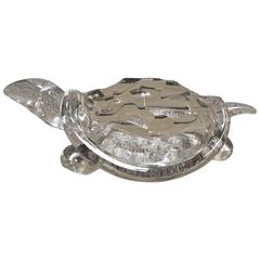 Signed Archimede Seguso Murano Turtle, 1970s