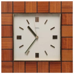 Mid-Century Diehl Resonic Wood Frame Clock